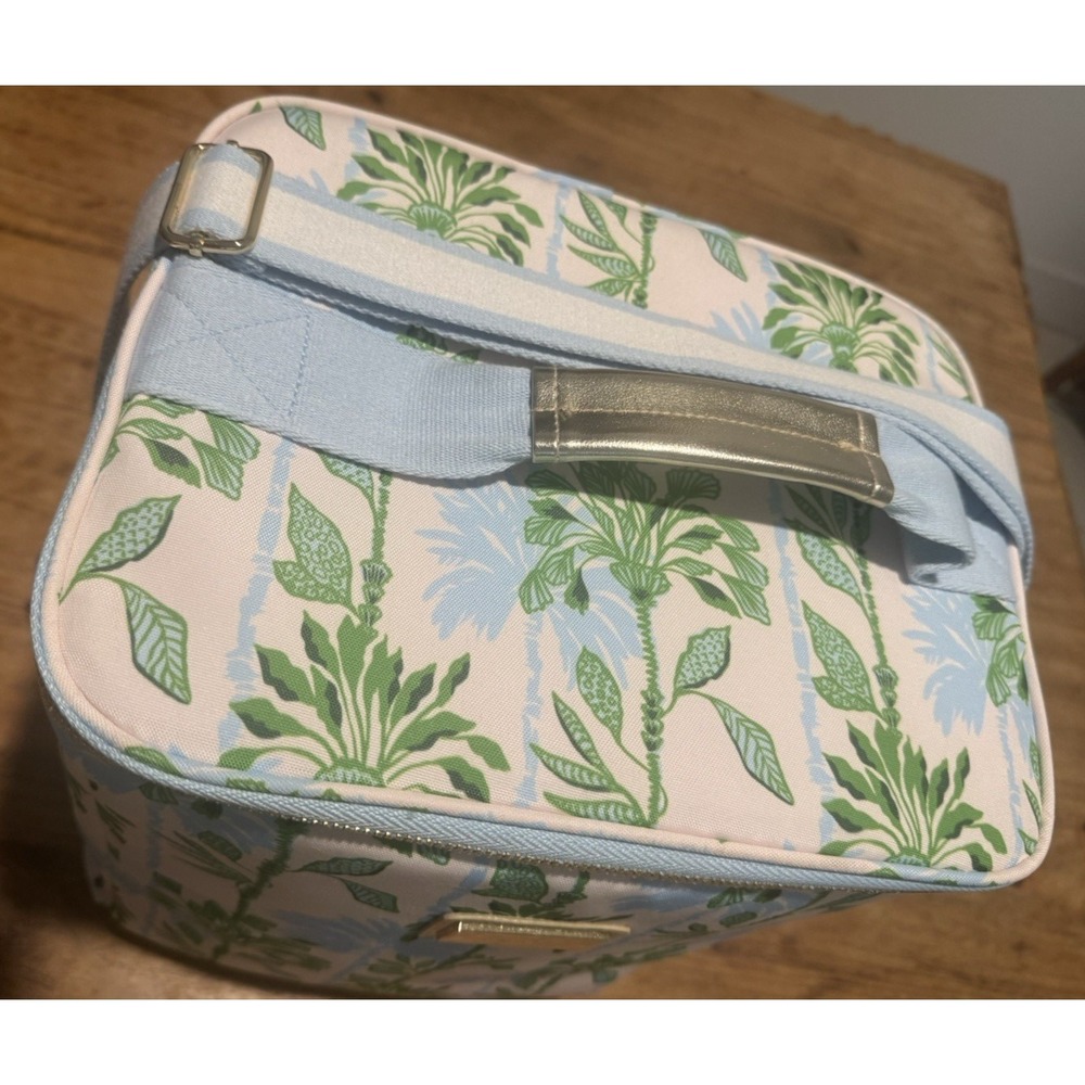 Lilly Pulitzer "Swayin In The Breeze Home" Insulated Wine Carrier Cooler Tote - Picture 7 of 11